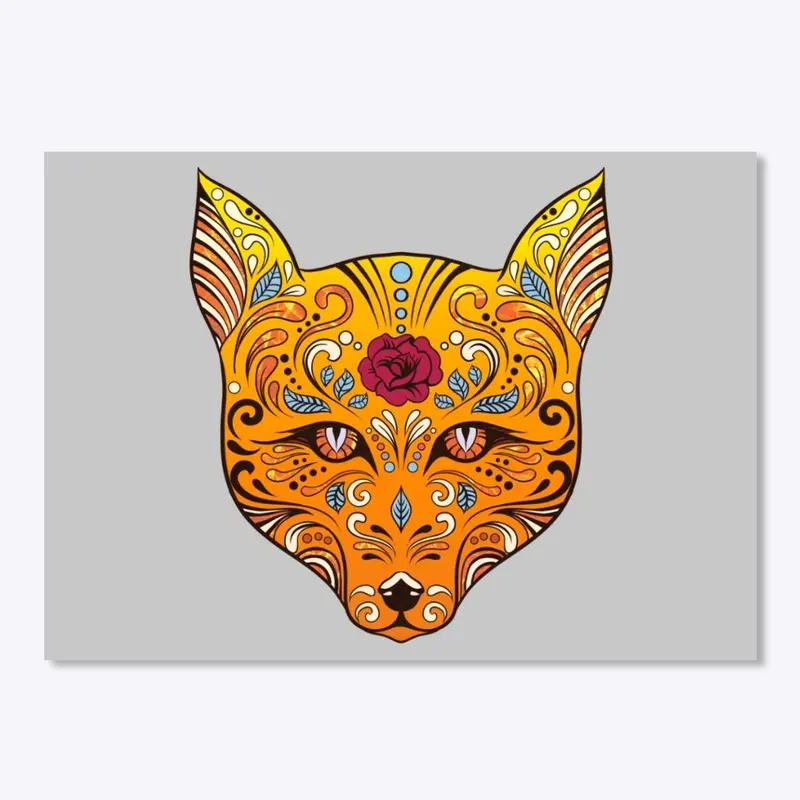 Orange Fire Fox Animyzm